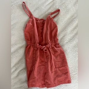 Old Navy Sleeveless Tie-Front Romper for Girls